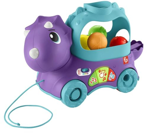Fisher-Price Poppin´Dino, Version: English, UK; Italian; Portuguese; Spanish, Castilian, HNR52