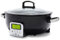GreenPan Elite Essential Smart Electric 5.6L Skillet Pot, Easy Sear Saute Stir-Fry & Rice Cooker Presets, PFAS-Free Healthy Ceramic Non-Stick, Dishwasher Safe Parts, LED Display, Black