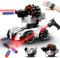 zootop Ferngesteuertes Auto, 2,4 GHz, Gesture RC Car 360 °Rotation, Drifting 4WD Battle Stunt Car 2 austauschbare Turm Musik Fernbedienung Tank Blow Bubble Shoot Schaumstoff Darts Spielzeug Geschenke