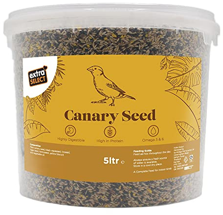 Extra Select Mixed Canary Seed High Protein Bucket 5ltr
