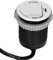 Miratic Enchufe Empotrable Mesa Ø6cm con Tapa Cargador USB y Cable de 1,8 m 1x2P+Z, 1xUSB, versión Schuko