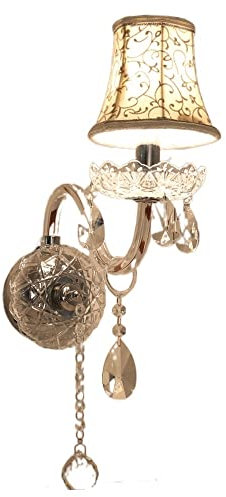 MIMMIC Feuille murale moderne lampe de chevet lampe de chevet LED lampe murale SCONCE Eclairage intérieur Montage mural d'intérieur Crystal LED Cristal for chambre à coucher Salon AC85-250V E14 Prise