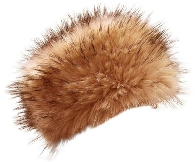 Chapkas-Mütze für Damen Kunstfell Wintermütze Kunstfell Thermomütze Kunstfell-Mütze Fell-Stirnband für Zuhause Reisen Skifahren Wandern