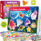QUOKKA Activity Busy Book For Kids - Montessori Busy Board For 3-5 Year Olds - Preschool Learning Resources with 15 Interactive Pages & Touch Fastener - Travel Educational Toys For Toddlers on Plane