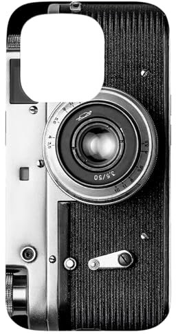 Photo Camera Photographer Retro Photography Old Camera Case for iPhone 15 Pro