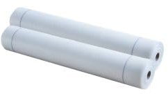 537 ALFA - Treillis en fibre de verre renforcé, 2 pièces, jaune, 500mm x 50m, 165 g/m², maille 4 x 4 mm pour enduit façade, pour éviter toutes fissures