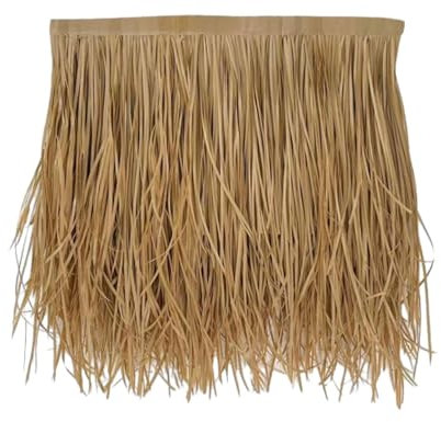 Milageto Paja de Techo de Paja, Rollo de Paja de Palma de Panel, decoración Falsa, Rollo de Paja de Palma Artificial para decoración de Fiesta, Cubierta de, Estilo un