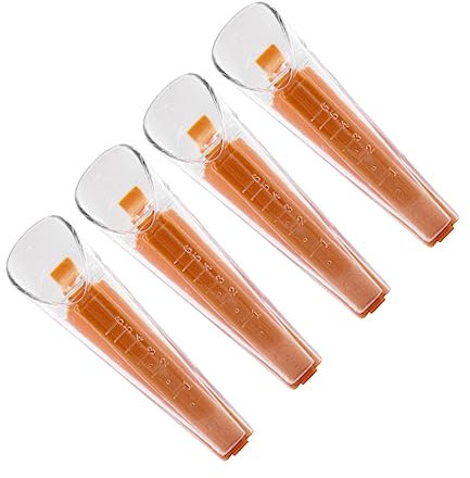 Alipis 4 Sets Yeast Weigher Yeast Special Cup Powder Measuring Spoon Reusable Graduated Cup Baking Cup with Scale Measure Cup with Scale Kitchen Measuring Cup Yeast Weighing Cups