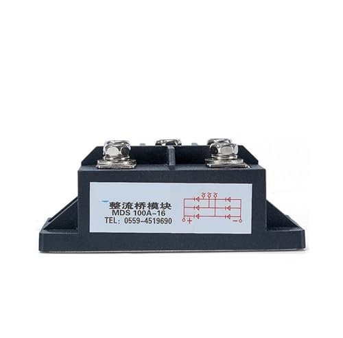 PKHDLYEU Puente de diodos rectificador trifásico MDS100A MDS150A 1200 V 1600 V for generador(MDS80A 1200V)