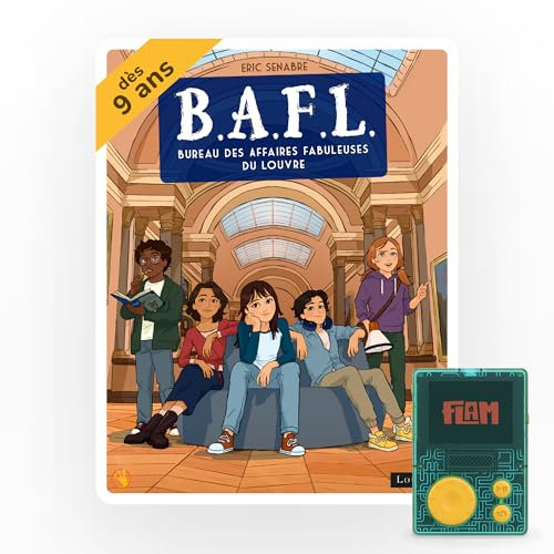 Lunii - Coffret Le Bureau des Affaires Fabuleuses du Louvre - Livre Audio interactif dès 9 Ans à écouter sur FLAM, Petit