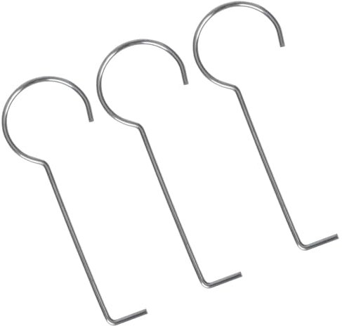 2 Packs Stainless Steel Drain Key Lifting Hook Drain Grid Puller Lifting Key for Shower Channel