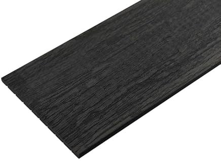 Tuda Grass Direct Composite Wide Max Woodgrain Decking Fascia Board 3.6m - Dark Grey