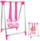 Baby Doll Bouncer, Baby Doll Swing Swayable Simulation Miniature DIY Doll Swing Baby Doll Furniture for Pretend Play Dollhouse, No Doll