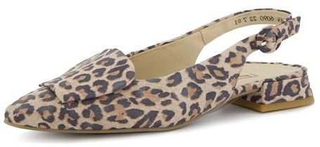 Paul Green Peeptoes & Slingpumps 6090-077, råläder, beige, damer, Beige, 40 EU