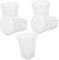 Abaodam 5piezas Macetas Auto-riego Transparentes para Plantas De Interior Macetas Absorbentes De Agua para Decoración De Hogar y Oficina