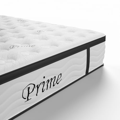 Prime Mattress - 3000 Gel Pocket, 12-Inch Depth Pillow Top Memory Foam, Temperature Regulation, Luxury Comfort (Small Double)
