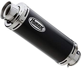HURRIC Pot d'échappement sport compatible avec KTM 125 Duke, type KTM IS Duke, 125 cc, année de construction 2021-2023, HURRIC Supersport à enfiler