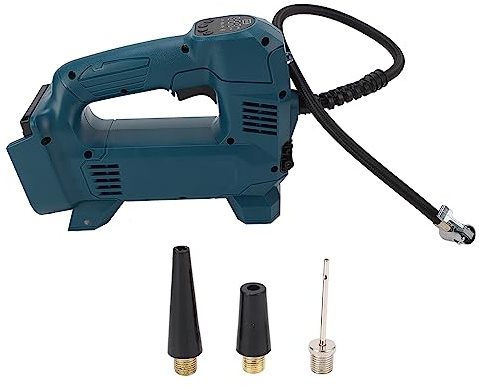 Inflador inalámbrico de Gearwell, bomba de aire de batería de litio, inflador de neumáticos digitales, compresor de aire portátil con luz, bomba de neumáticos para bicicletas de