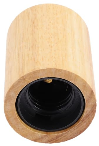 Anneome Douille Bois pour Suspension Lumineuse Socle Rond Facile à Installer Support pour Ampoule Accessoire de Luminaire pour Café et Chambre Couleur Aléatoire