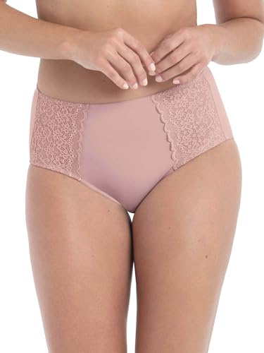 Anita Havanna Taillenslip+ – Damen Taillenslip mit elastischer Spitze & weicher Elastikware – Hohe Passform, Komfortbund und weich Dehnbare Beinabschlüsse
