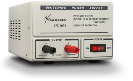 SADELTA SPS-1012 Fuente de Alimentación conmutada 13,8 Volt. 10 a 12 amperios