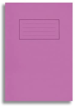 Silvine A4 Handwriting Book - Purple (Pack of 25)