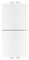 LineteckLED -LNT 522B- Serie Completa Materiale Elettrico Fai da Te- Doppio Pulsante Bianco 10A 250V Compatibile matix