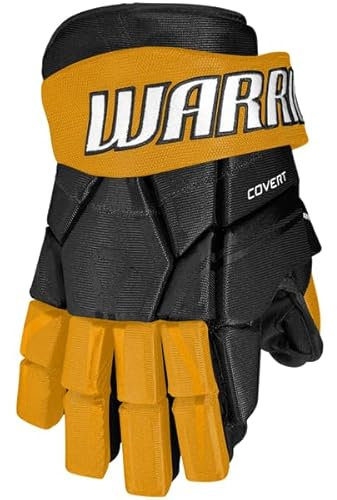 Warrior Covert QRE 30 Handschuhe Junior, Größe:10 Zoll, Farben:Schwarz/Gelb