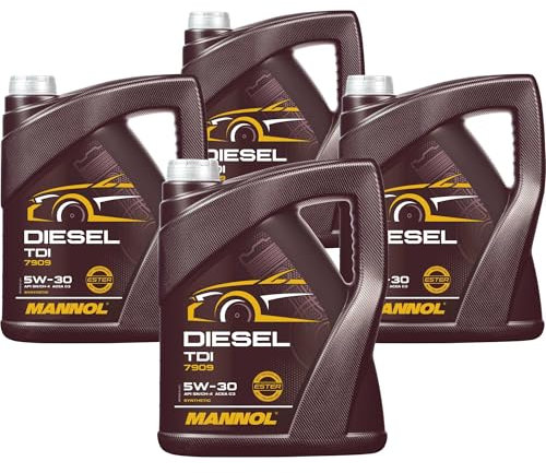 QR-Parts Set 85448520 MN7909-5 20L Original MANNOL Diesel TDI 5W-30 API SN/CF Öl Motoröl