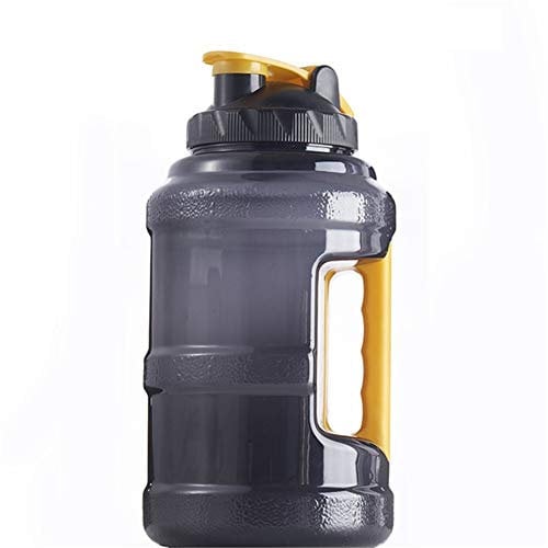 Sports Bottle Gym Bottles For Men Plain Water Bottle Large Water Bottle Boys Water Bottle For Men & Women Gym Hiking Bicycle Adult Sports Fitness Kid School black1,2.5l