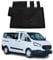 Kofferraumwanne Laderaumwanne für Ford Tourneo Custom 2013-2024 L2 Langer Gummi