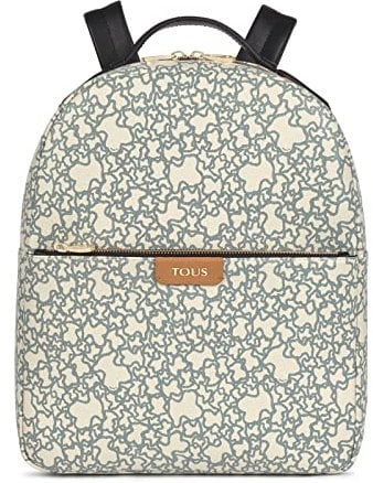 Tous 2001037543, Mochila Kaos Mini Beige-Negro Women's, One Size