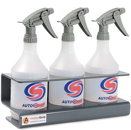 Storage Holder Suitable for 750ml Spray Trigger Bottles with a diameter of 87mm. Ideal Valeting/Detailing. Wall Mountable. Attach to Van Racking