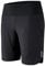 YAWHO Damen Sporthose Kurz Laufshorts Sweatshorts Sport Kurze Hose Sommer Schnell Trocknend High Waist Fitness Running Gym mit Reißverschlusstasche (80887 Black, L)