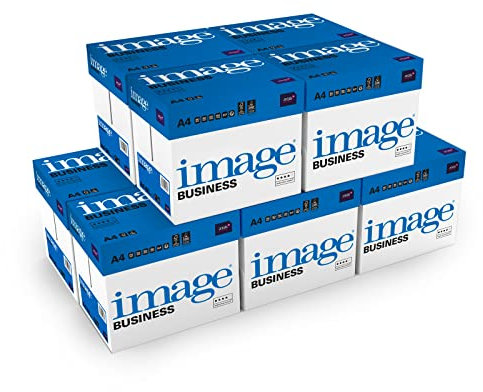 Image Business Kopierpapier 80g/m², A4, CIE 161 weiß, FSC mix credit - 10 Kartons, 50 Packungen, 25.000 Blatt