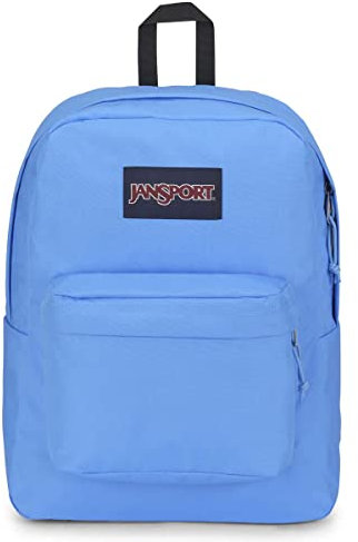 JanSport Unisex-Erwachsene Superbreak One Backpack-Classic Leichte, zuverlässige Schul-Büchertasche, Blau Neon, Einheitsgröße