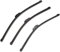 Auto Scheibenwischer, für Ford Mondeo MK3 2000 2001 2002 2003 2004 2005 2006 2007 Auto vorne hinten Wischerblatt Set Windschutzscheibe Windschutzscheibe 3 Stück 19 20 22 Zoll Autoteile
