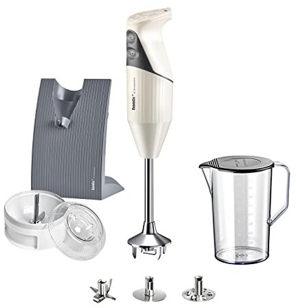BAMIX | Mixeur plongeant SwissLine M200 | acier inoxydable | Ivoire crémeux