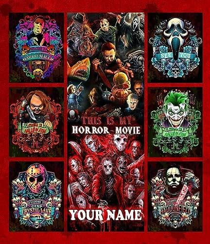 Modern/Halloween/Decke/Film Charakter/Druckdruck/Flanell Klimaanlage Decke/Nickerchen Decke (B,180x140cm(71x55in))