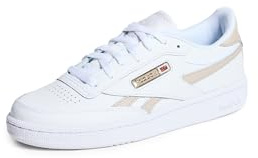 Reebok Damen Club C Revenge Sneaker, Weiß/Weiß/Mondstein, 39 EU