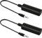 2 Packs Ground Loop Noise Isolator for Car Audio/Home Stereo System, Ground Loop Isolator with 3.5mm Audio Cable