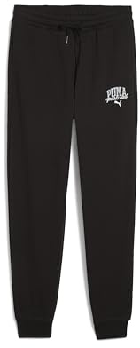 Puma Mädchen Puma Class Sweatpants TR G Gestrickte Hosen, Puma Black,