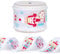 RUSPEPA Wired Christmas Holiday Ribbon - Pink Nutcracker Ribbon with Wired Edge - 2.5 inch x 5 Yard Each Roll
