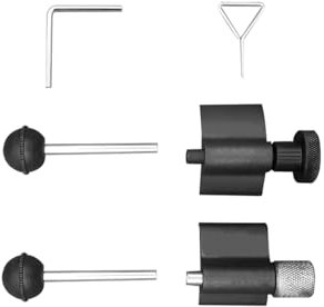 JNNJ 6 Stück Timing Kurbel Und Nocken Locking Tool, Motorsteuerungswerkzeugsatz Stahl Diesel-Zahnriemenverriegelungssatz, Stahlwerkzeugsatz Mit Nockenwellenverriegelungswerkzeugsatz