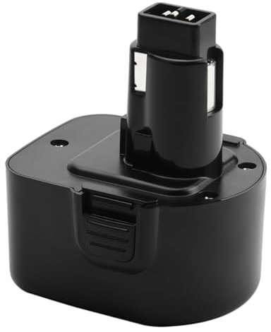 BURGARDEN 12V 4.5Ah Ni-MH Batteria di Ricambio per Dewalt Batteria 12V per Dewalt DC9071 DE9071DW9072 DE9074 DE9501 DW9071 DE9037 DE9072 152250-27 397745-01