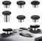 AXFEE Joysticks Metálicos de Repuesto Para Xbox Elite Series 2, Xbox Elite Series 2 Accesorios, Palillos de Metal 6 En 1 Para Xbox Elite, Joysticks Metálicos, para Xbox Elite Series 2 Core, (Negro)