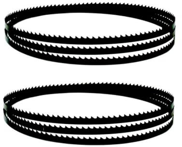 JNHGSHUAISDF Lame per seghe a Nastro 2 Pezzi 1500X10X0.5mm Lama for a Nastro 4 6 10 14 TPI Lame for a Nastro in Carbonio 1500mm Accessori for Strumenti for la Lavorazione del Legno(14 TPI)