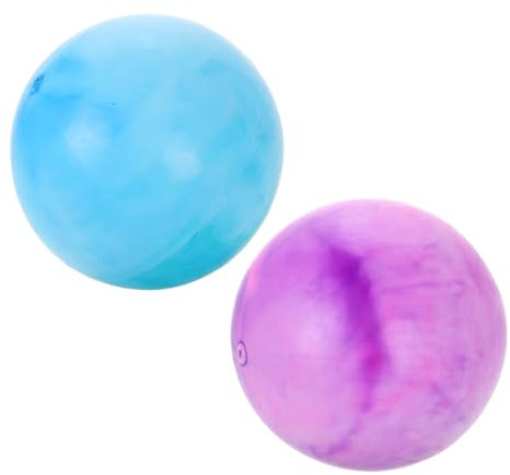 GAROZATION 2 Stück Wolkendesign PVC-Gymnastikball 30cm für Pilates Schwangere Frauen Jungen und Mädchen Spielzeug Kleiner Pilatesball aufblasbar