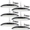 ZXICH 150W UFO LED High Bay Light, 6000K Kaltweiß UFO LED Werkstattlampe,Hallenstrahler 22500LM, IP65 Wasserdichte Industrielampe High Bay Licht für Fabriken,Garage,Lagerhaus (6 Pack, 150W)
