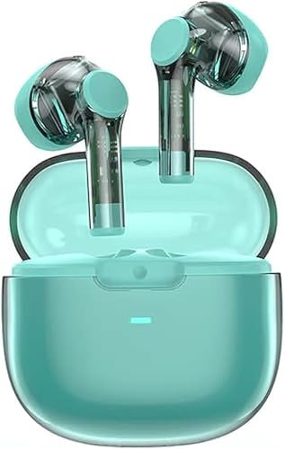 For Honor 90 90 Lite Smart 70 70 Lite 50 X7c X6b X8a X7a X6a X7b X6 X7 X8 Magic6 Magic7 Pro Earphones, T12 Pure Sound TWS Wireless Bluetooth Earbuds Headphones 5.3V Built-In Microphone (GREEN)